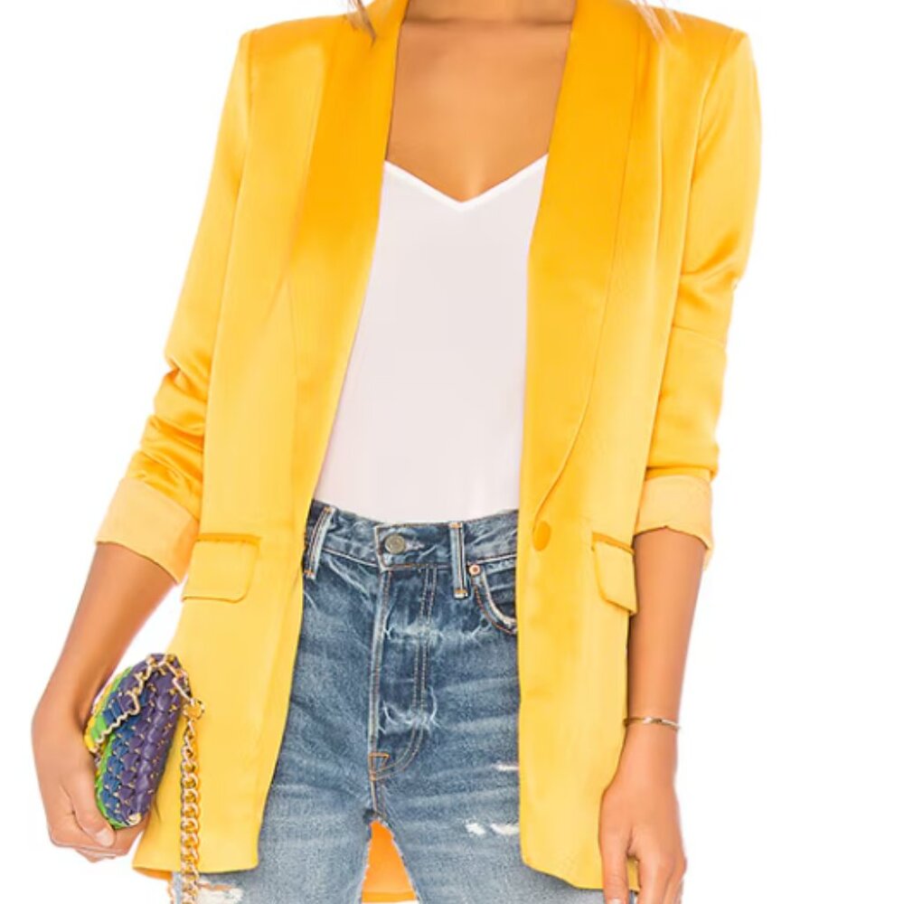 NWT L'Academie The Fleur Blazer SZ Small